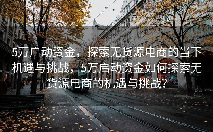 5万启动资金，探索无货源电商的当下机遇与挑战，5万启动资金如何探索无货源电商的机遇与挑战？