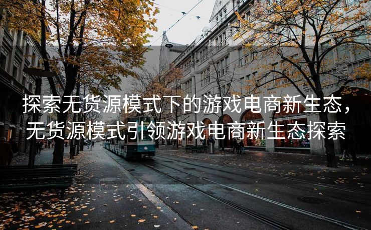 探索无货源模式下的游戏电商新生态，无货源模式引领游戏电商新生态探索