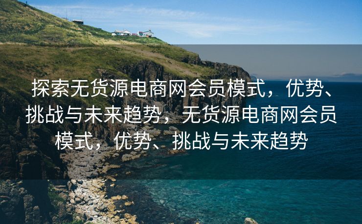 探索无货源电商网会员模式，优势、挑战与未来趋势，无货源电商网会员模式，优势、挑战与未来趋势